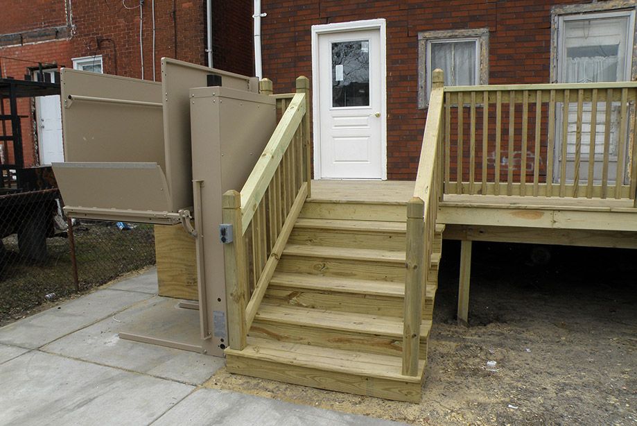 VPL Lift and Wooden Deck with Stairs Post Thumbnail